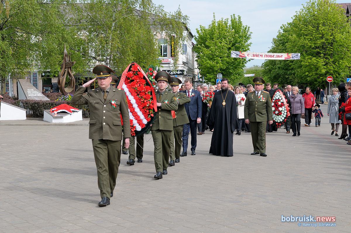 Как в Бобруйске праздновали День Победы
