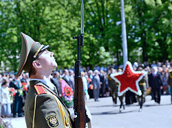 Праздничное возложение 9 мая в Бобруйске начнется на час ранее
