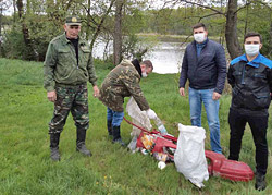 Что нашли бобруйские охотники и рыболовы на берегах Березины
