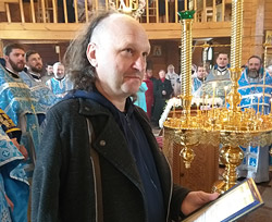 Бобруйчанин Валера Алексеев награжден архиерейской грамотой