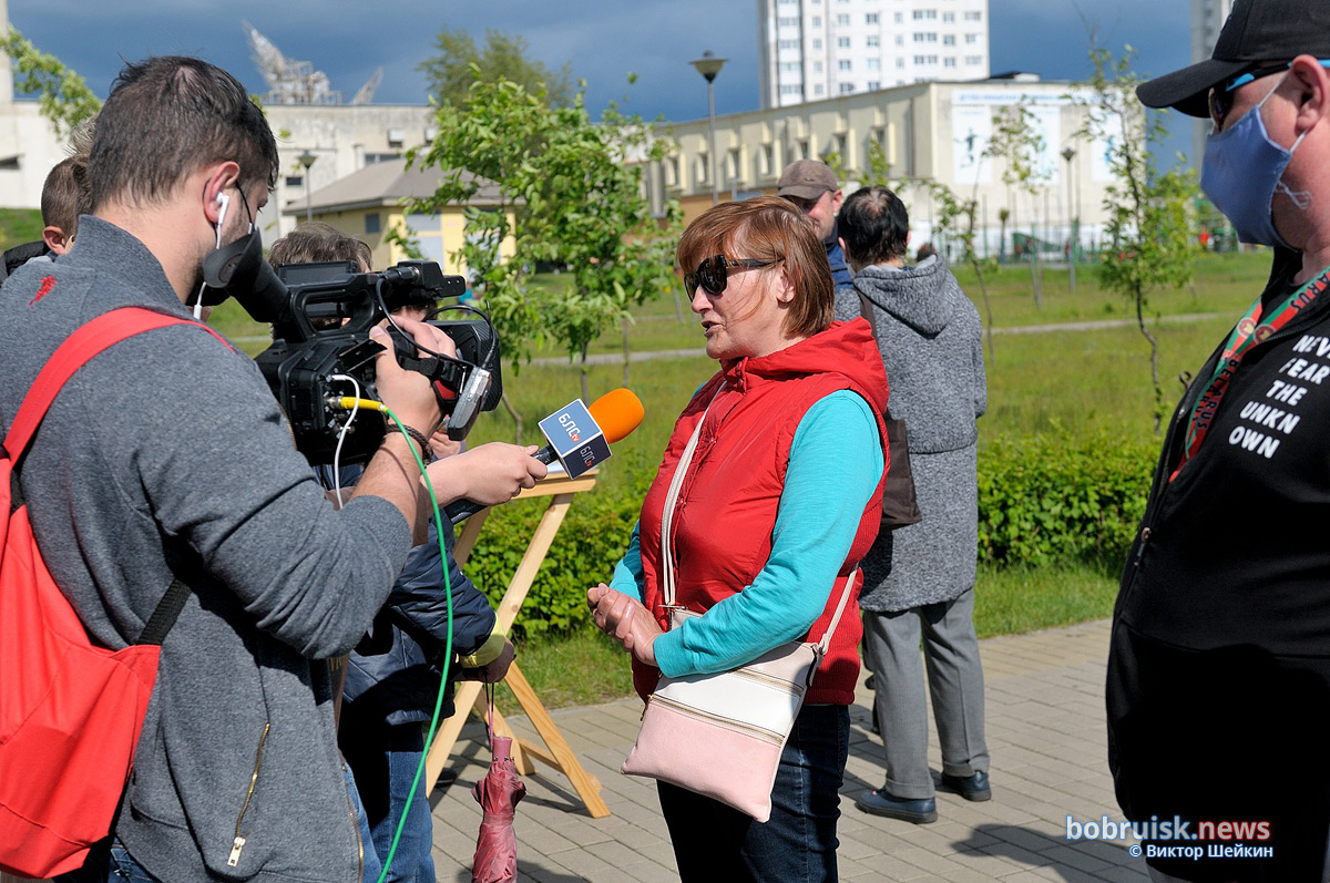 Где сегодня в Бобруйске собирают подписи за кандидатов в кандидаты (+видео)