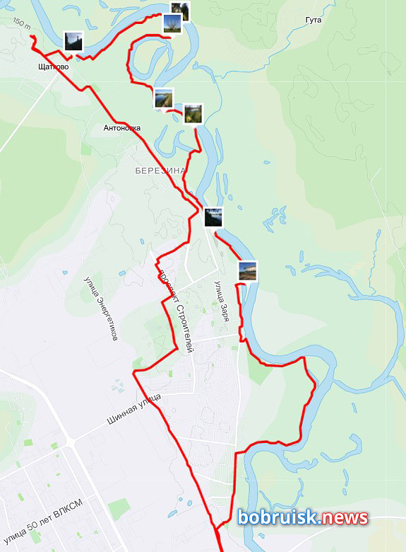 Отдыхаем на Березине: от Комбинатской до Щатково