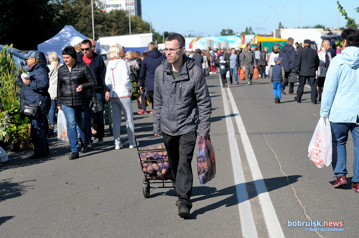В Бобруйске проходят сельскохозяйственные ярмарки. Фоторепортаж
