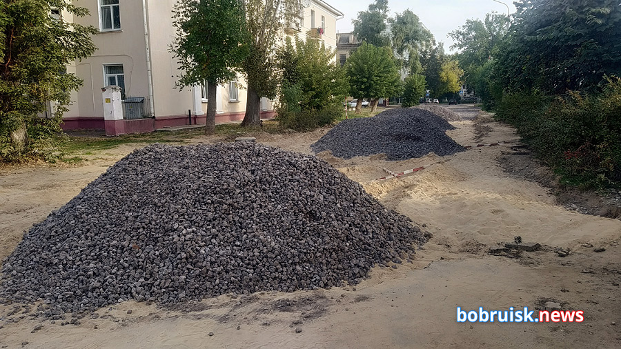 Почему не завершены раскопки на улицах Бобруйска?
