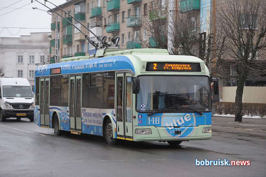 В Бобруйске отменяется движение троллейбусов. Частично и временно