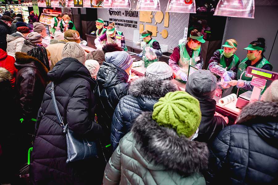 «Он просто огромный». В Бобруйске появился супермаркет Green