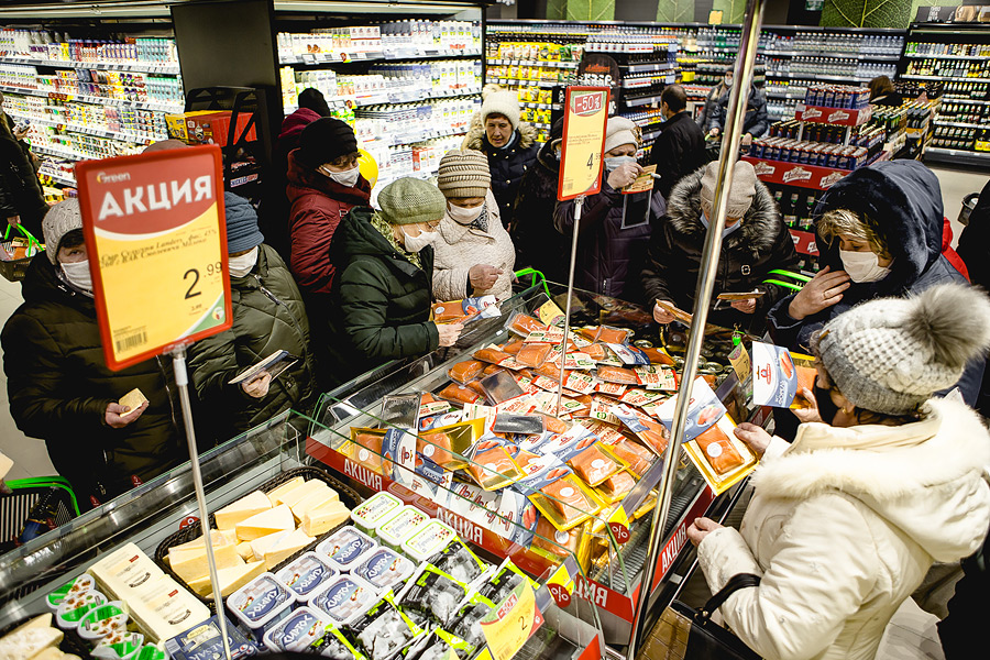 «Он просто огромный». В Бобруйске появился супермаркет Green