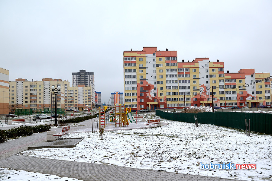 Как идет строительство школы на северной окраине Бобруйска?