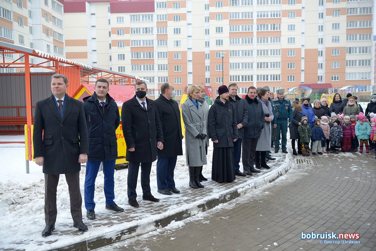 В Бобруйске торжественно открыли новый детский сад