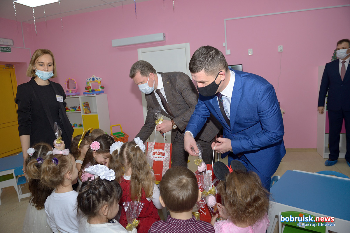 В Бобруйске торжественно открыли новый детский сад
