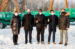 Бобруйск посетили люди из Африки