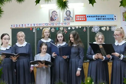 В праздничном Рождественском флешмобе на призы Патриаршего экзарха приняли участие два коллектива Бобруйской епархии