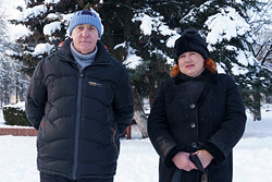 В зимнем лесу бобруйчане  спасли человека