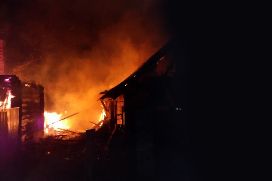 В Бобруйском районе на пожаре погиб мужчина