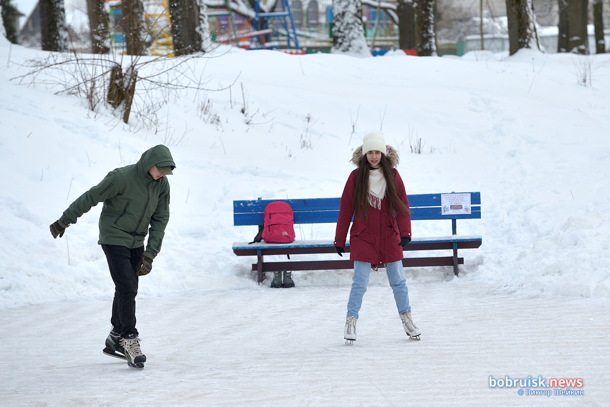 Воскресная прогулка по зимнему Бобруйску. Фоторепортаж