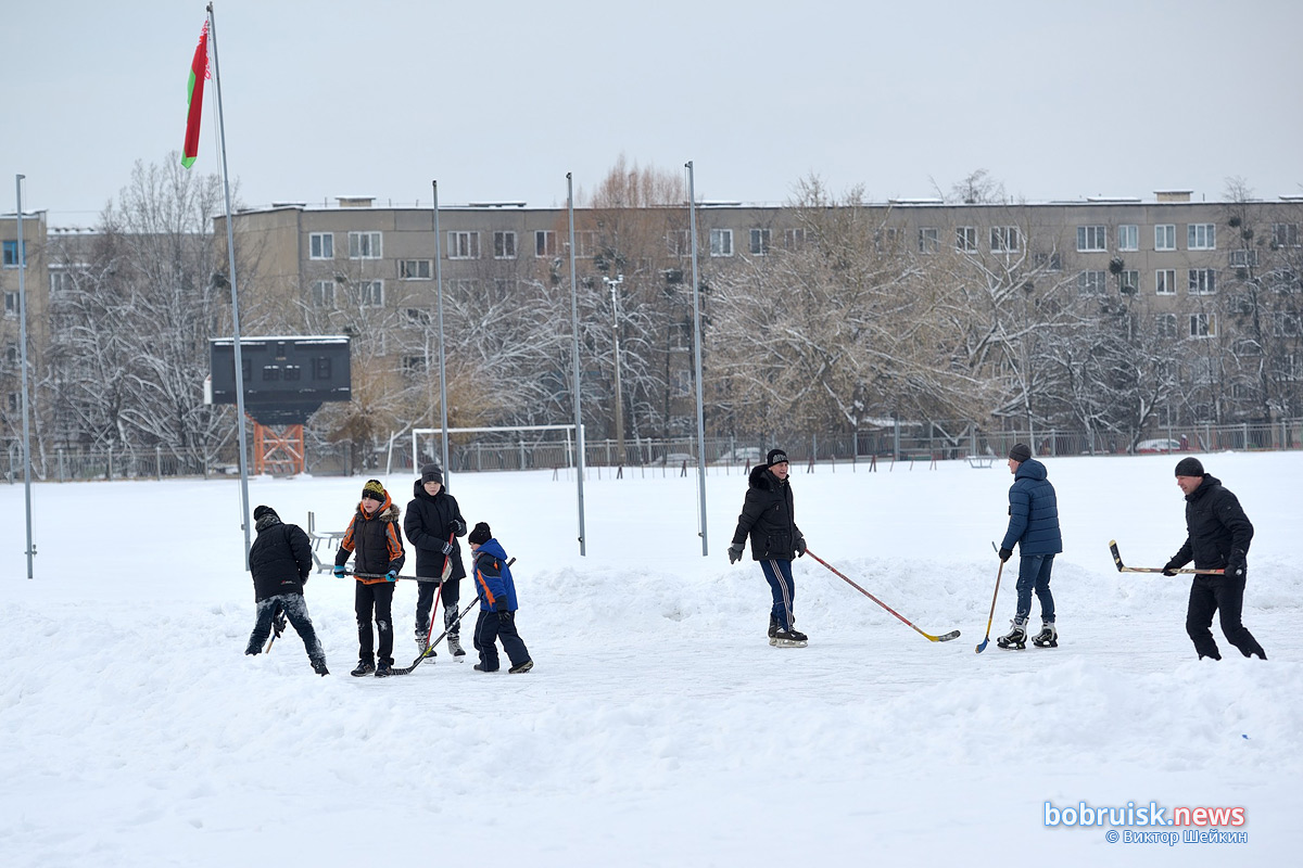 Воскресная прогулка по зимнему Бобруйску. Фоторепортаж