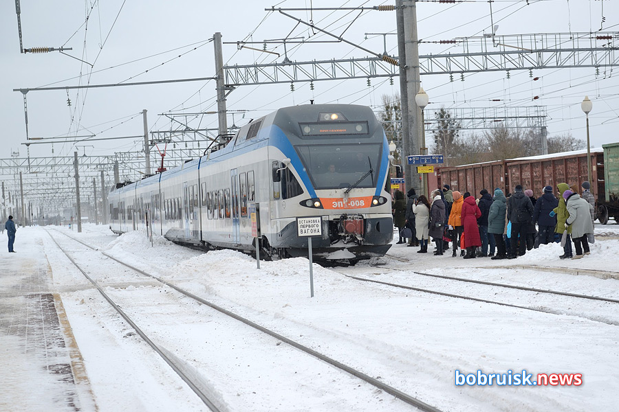 Изменения в расписании движения поездов по станции Бобруйск с 5 по 9 марта