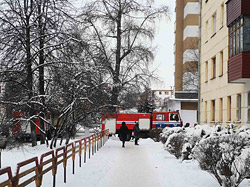 В Бобруйске горела квартира на девятом этаже (добавлено фото после пожара)