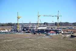 Мы узнали, как продвинулось строительство школы в седьмом микрорайоне Бобруйска