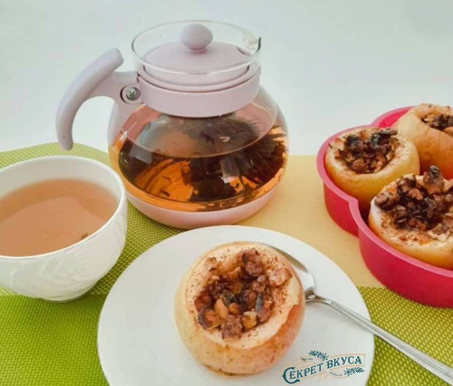 Яблочки с чаем — необычные рецепты с корицей, кардамоном и другими специями
