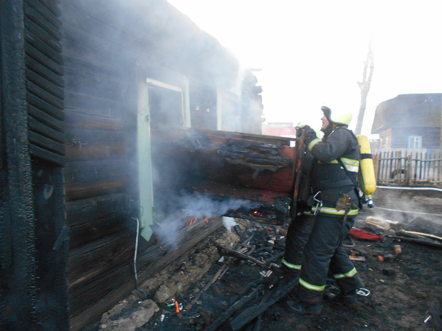 Страшный пожар в Бобруйском районе: дом сгорел дотла, хозяин погиб