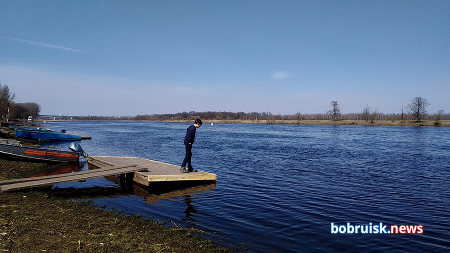 Начало апреля в Бобруйске: три поры года за одну неделю