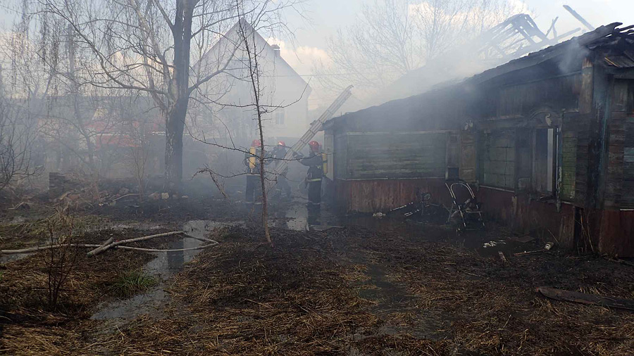 Отравления, ожоги, обугленные стены – три пожара в Бобруйске и районе