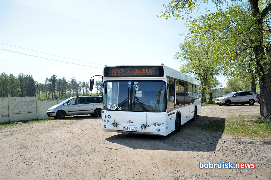 Автобусы к Радунице в Бобруйске: изменения в расписании с 29 апреля
