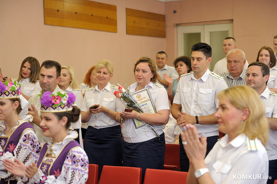 Поздравления, благодарности и награды: работники прокуратуры г. Бобруйска отметили профессиональный праздник