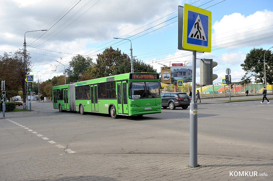 В Бобруйске отменяются рейсы нескольких маршрутов городских автобусов