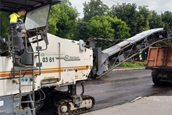 На каких улицах Бобруйска положат слой асфальтовой крошки