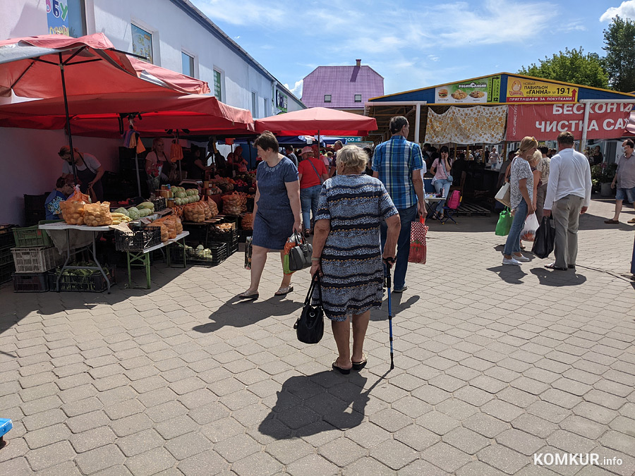 Помидоры за рубль, кабачки по 50 копеек за кило и другие цены бобруйских рынков