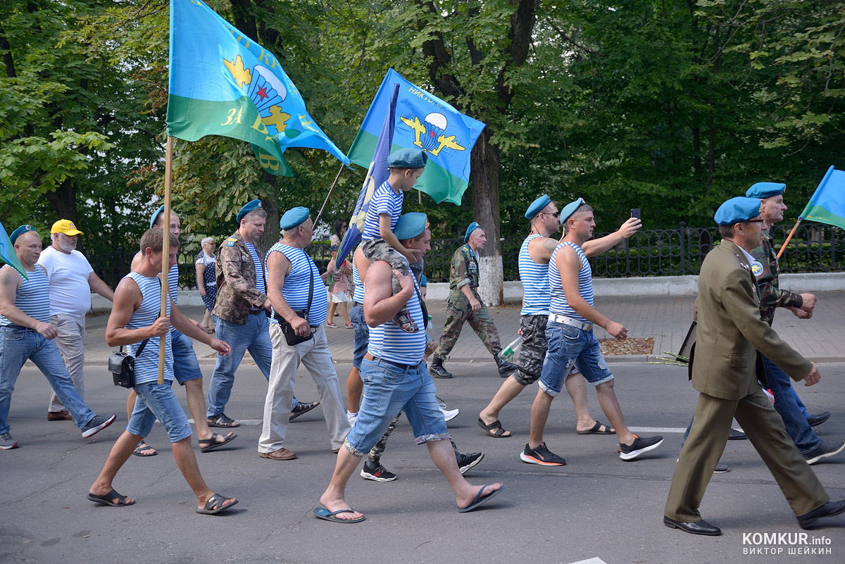 С праздником, десантники! Программа мероприятий в Бобруйске