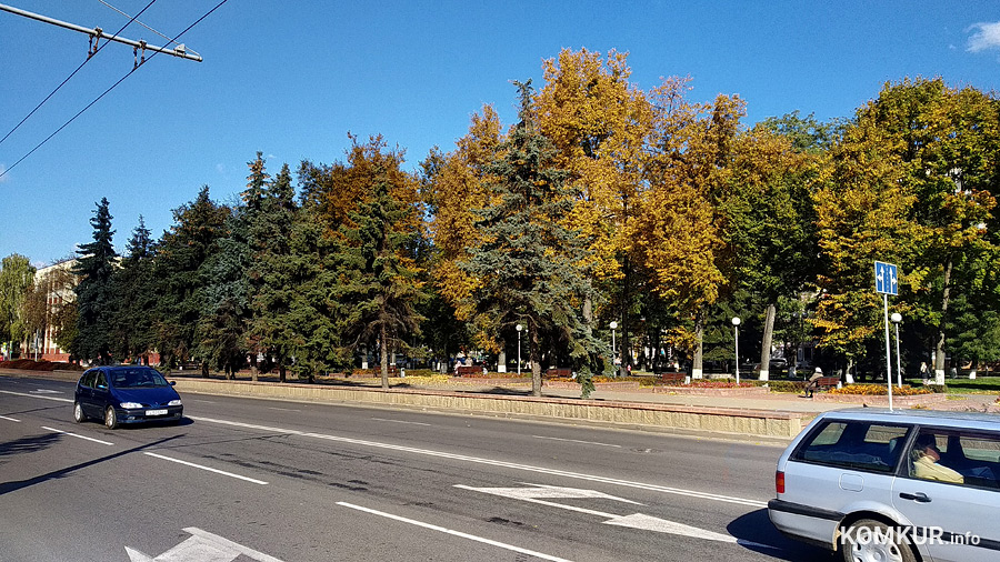 Сквер на главной улице Бобруйска ждут изменения?