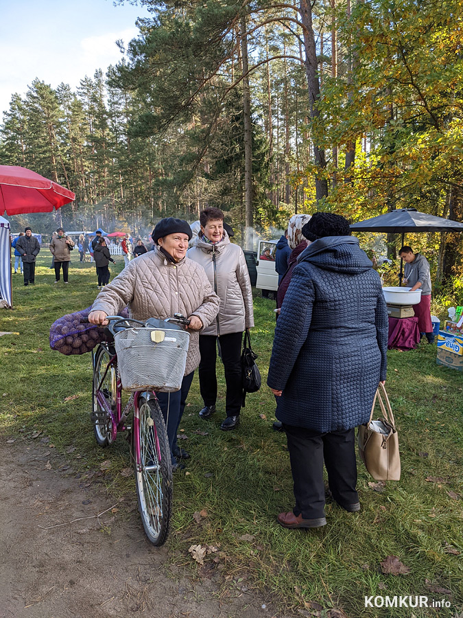 В Глуше изобрели велосипед и колядовали в октябре – как прошел фестиваль «Глушанский хуторок»