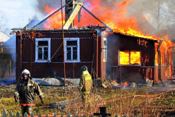Пенсионер погиб на пожаре в Бобруйском районе