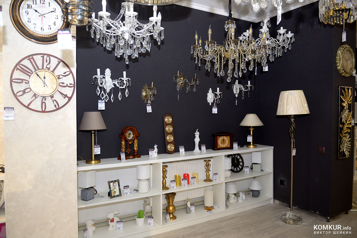 В Бобруйске открылся новый магазин «Мир света. Люстры. Светильники. Ковры»