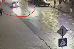 Нетрезвая женщина в Бобруйске попала под машину (+видео)