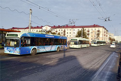 Кто в Бобруйске порвал троллейбусную линию?