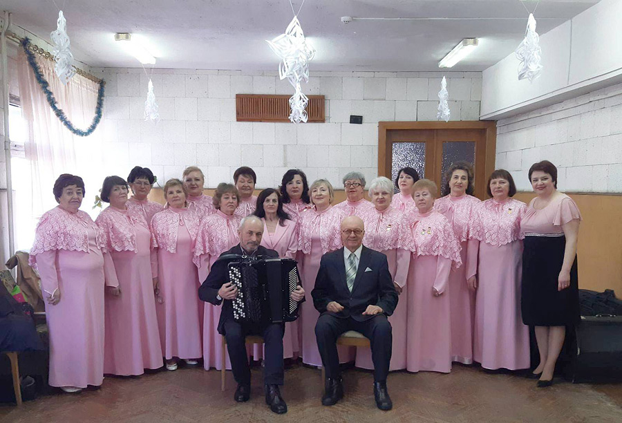 В следующем году 60-летний юбилей отметит Народный хор ветеранов труда Дворца искусств г. Бобруйска.