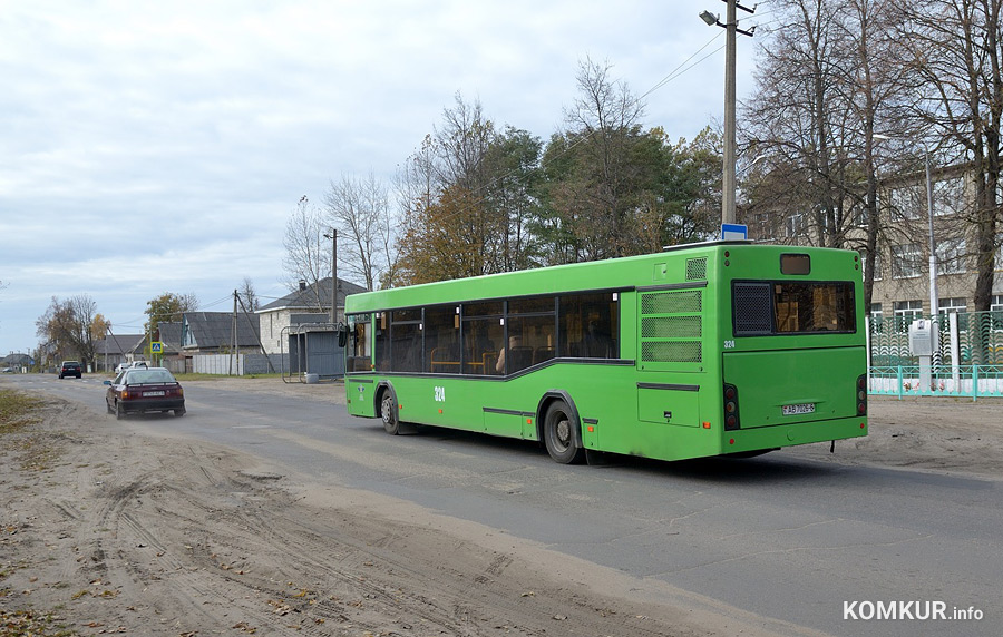 В Бобруйске изменятся два автобусных маршрута