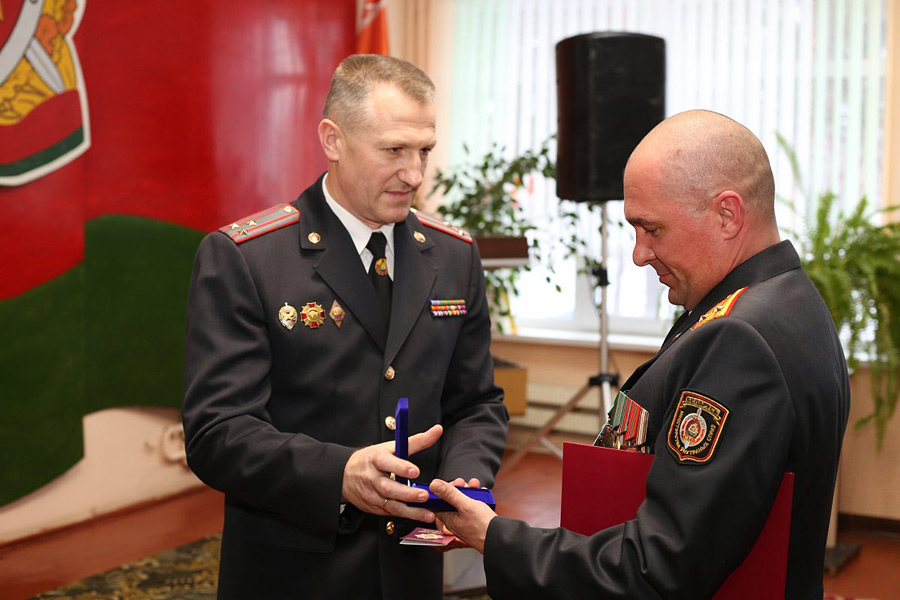 В Бобруйске прошло торжественное мероприятие, посвященное 27-й годовщине со дня образования войсковой части №5527