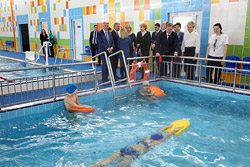 В Бобруйске открылся новый бассейн