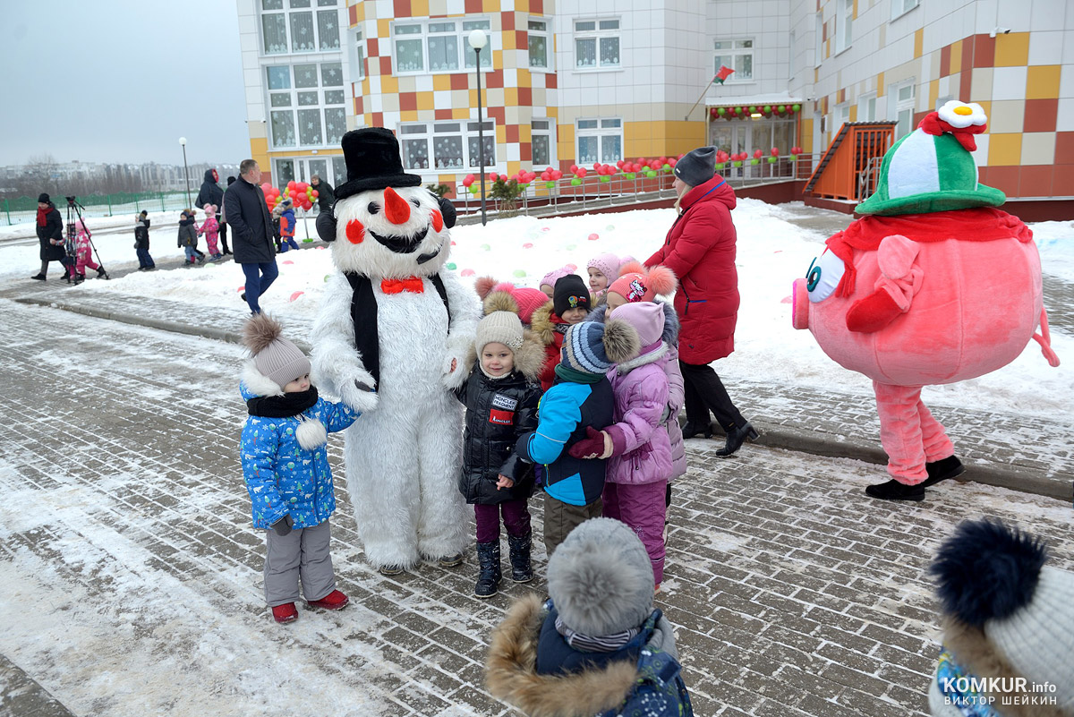 В самом молодом микрорайоне Бобруйска открыли новый детский сад