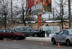 В Бобруйске попал в аварию автомобиль медицинской помощи