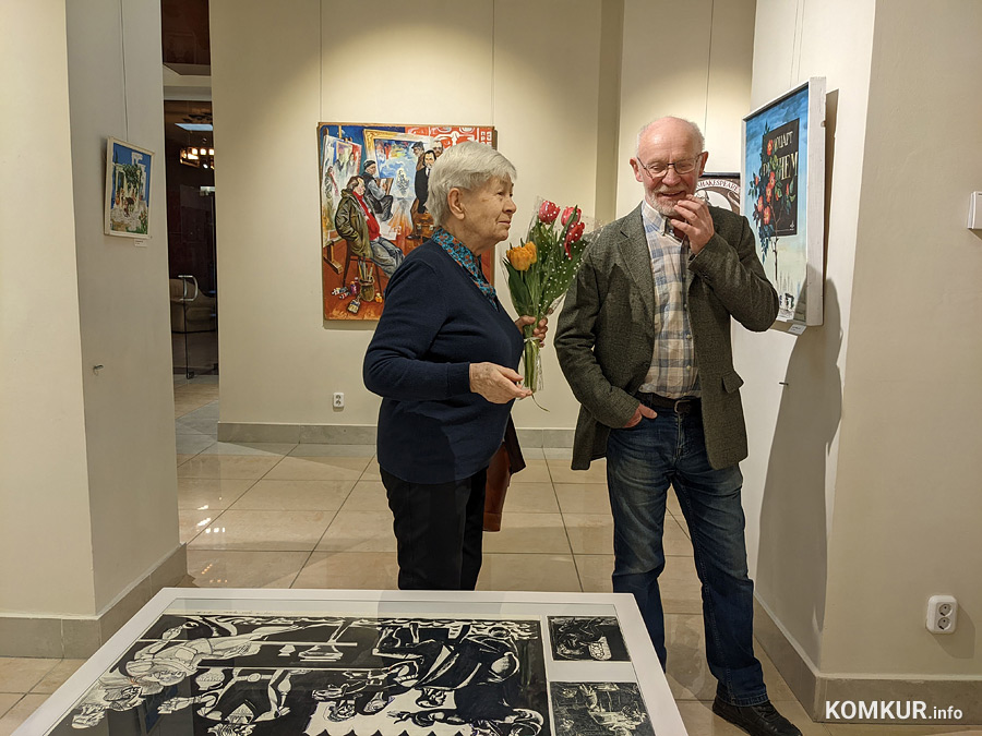 Графика и жизнь Юрия Никифорова: выставка в Бобруйске