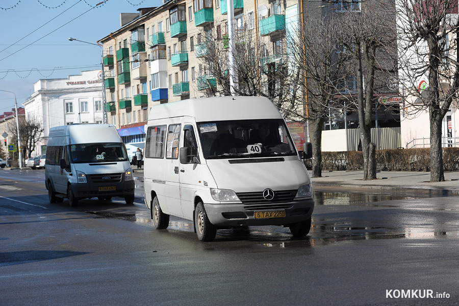 В Бобруйске выросла стоимость проезда в маршрутках