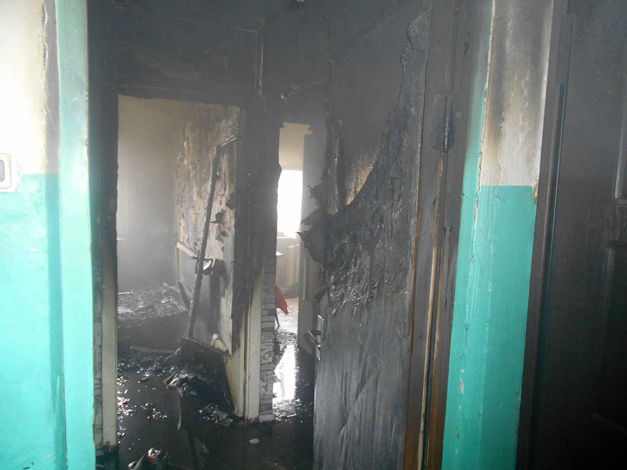Пожар в Бобруйске: на улице Минской горела квартира