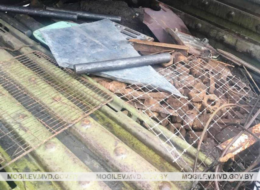 Житель Бобруйского района перевозил около 3 тонн черного металла без документов