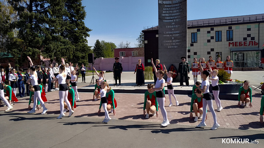 В Бобруйске почтили память фандоковцев, погибших в Великую Отечественную